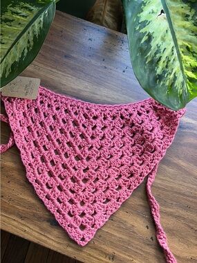 CROCHET BANDANA